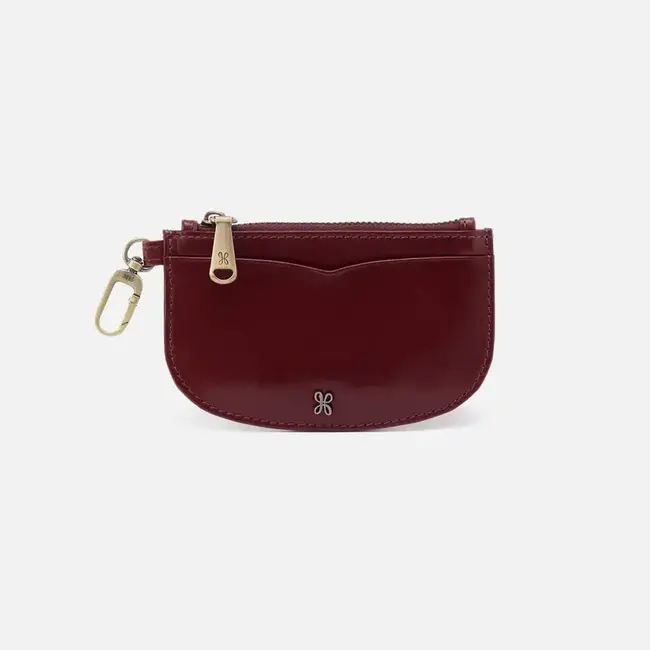 Hobo Luna Card Pouch- Saddleberry