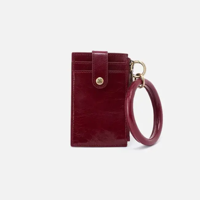 Hobo Ring Credit Card Wristlet- Saddleberry