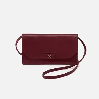 Hobo Romy Wallet Crossbody- Saddleberry