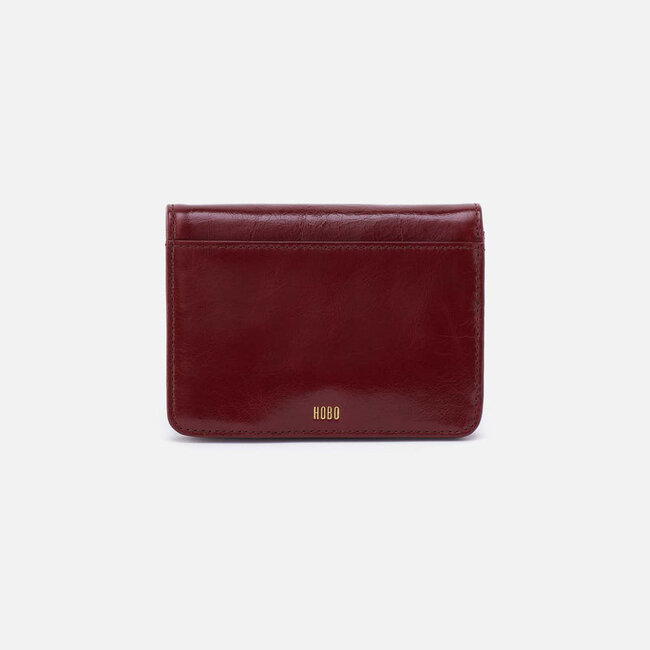 Hobo Jill Bifold Wallet- Saddleberry