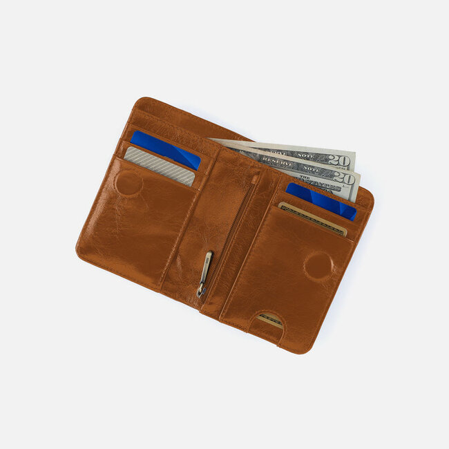 Hobo Jill Bifold Wallet- Truffle