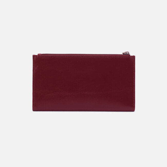 Hobo Jill Large Bifold Wallet- Saddleberry