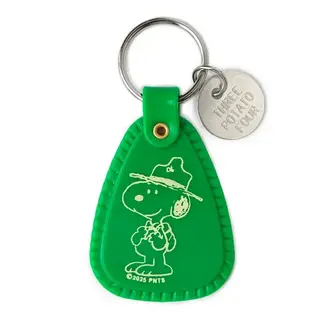 Three Potato Four Saddle Keychain- Snoopy Beagle Scout