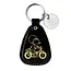 Three Potato Four Saddle Keychain- Snoopy Motorcycle