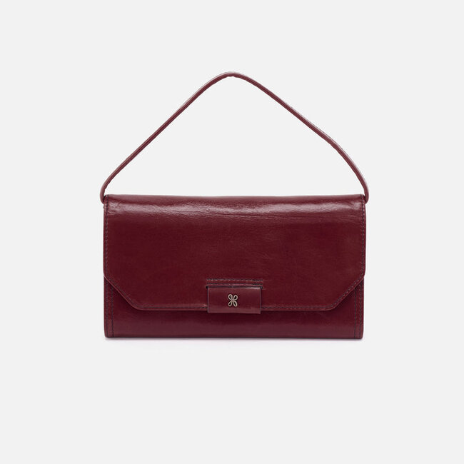Hobo Romy Wallet Crossbody- Saddleberry