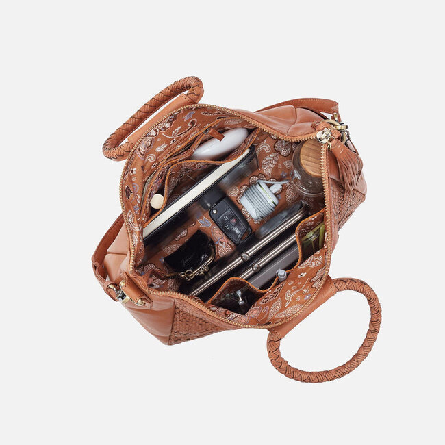 Hobo Sheila Large Satchel- Harvest Wheat