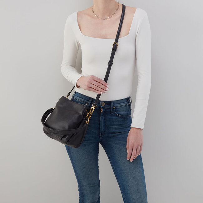 Hobo Starr Convertible Shoulder Bag- Black
