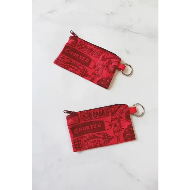 Calhoun & Co. Charcuterie Cash Zipper Card Pouch