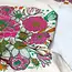 Calhoun & Co. Dream Garden Tea Towel- Summer Bloom Pink