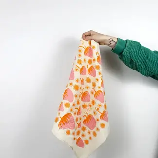 Calhoun & Co. Strawberry Tea Towel