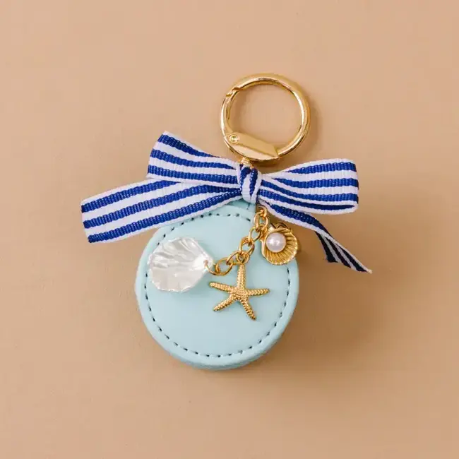 The Darling Effect Travel Jewelry Case Bag Charm- Sea Breeze