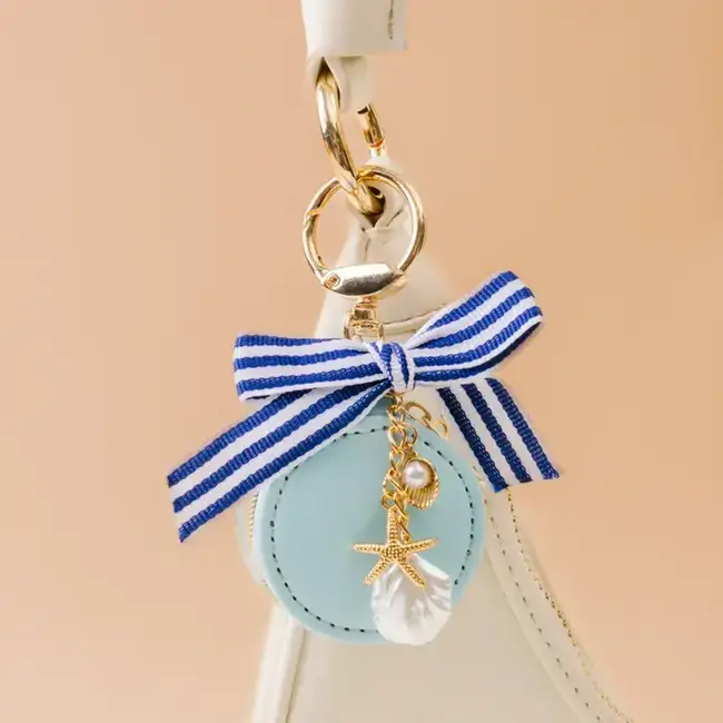 The Darling Effect Travel Jewelry Case Bag Charm- Sea Breeze