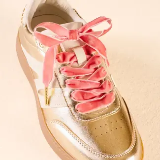 The Darling Effect Shoelaces- Velvet Rose
