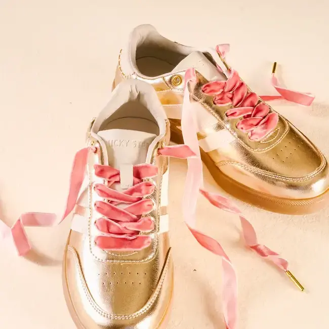 The Darling Effect Shoelaces- Velvet Rose