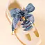 The Darling Effect Shoelaces-Gingham Navy