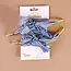 The Darling Effect Shoelaces-Gingham Navy