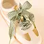 The Darling Effect Shoelaces-Gingham Green