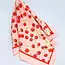 Josslyn by Wall to Wall Cherry Print Silky Feel Bandana Scarf