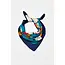 Josslyn by Wall to Wall Color Block Silky Feel Bandana Scarf