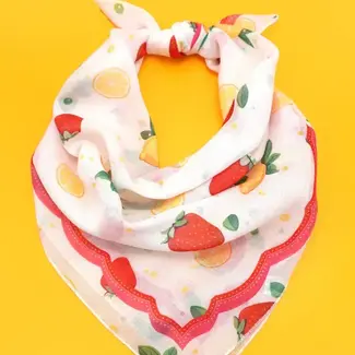 Josslyn by Wall to Wall Strawberry Bandana Scarf