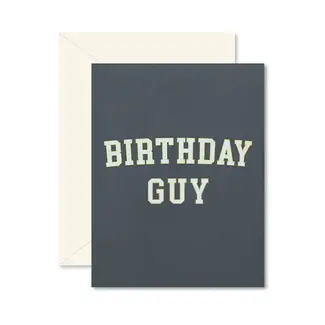 Ginger P. Designs Birthday Guy University Greeting Card