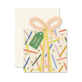 Ginger P. Designs Birthday Gift Star Candles