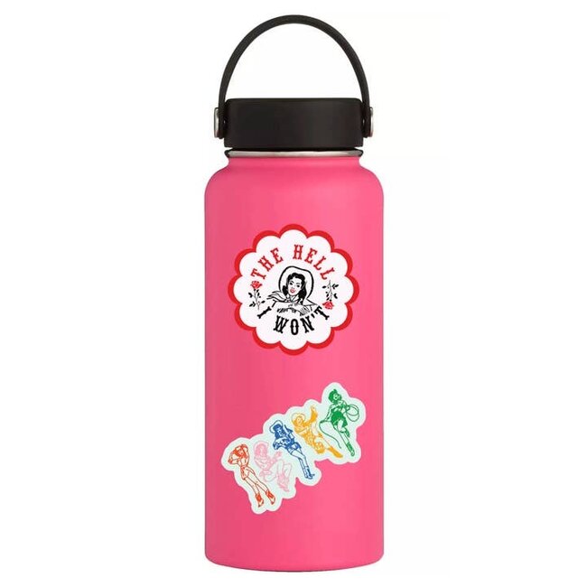 Juju and Moxie Cowgirl Do-Si-Do Vinyl Sticker