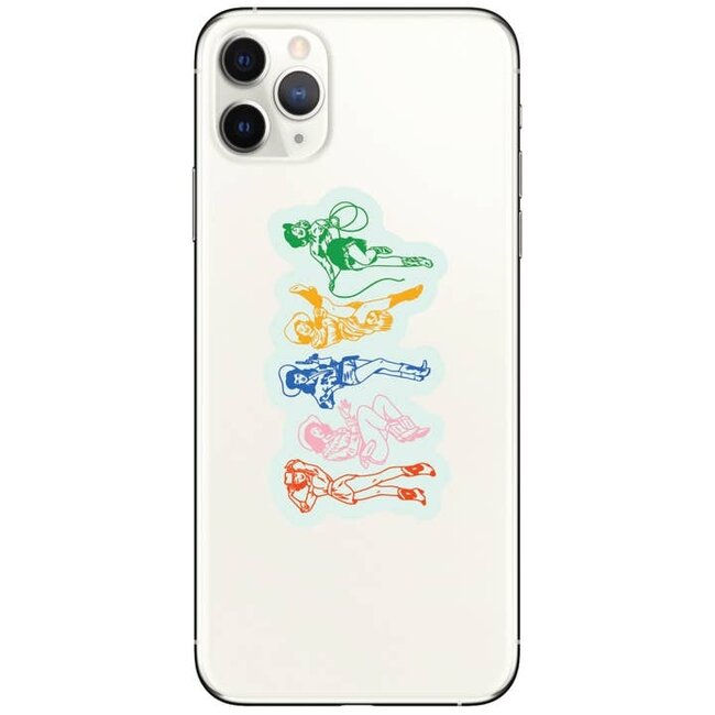 Juju and Moxie Cowgirl Do-Si-Do Vinyl Sticker