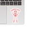 Juju and Moxie Hands Off Vinyl Sticker