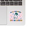 Juju and Moxie Oopsy Daisy Vinyl Sticker