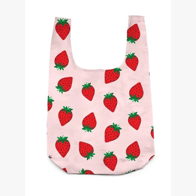 Living Royal 2-in-1 Bag Charm & Reusable Bag - Strawberry