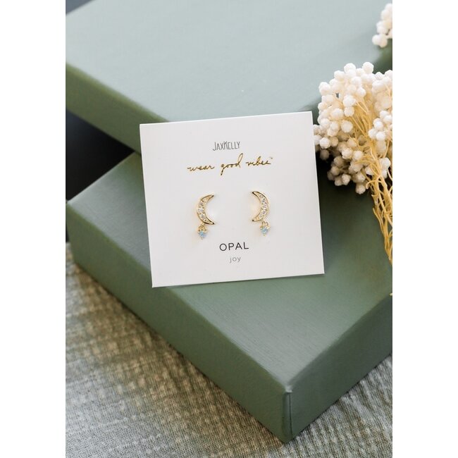 JaxKelly Moon Drop- Opal