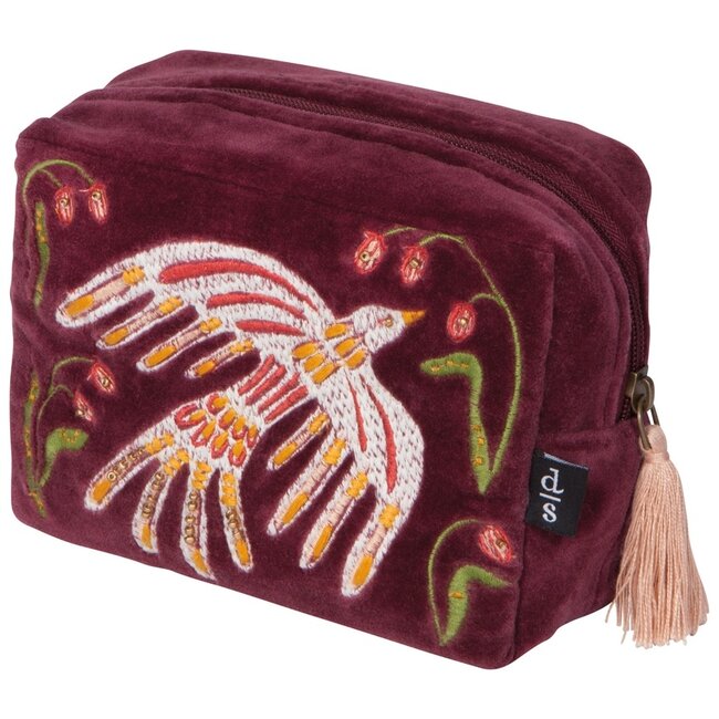 Danica now designs Plume Embroidered Pouch