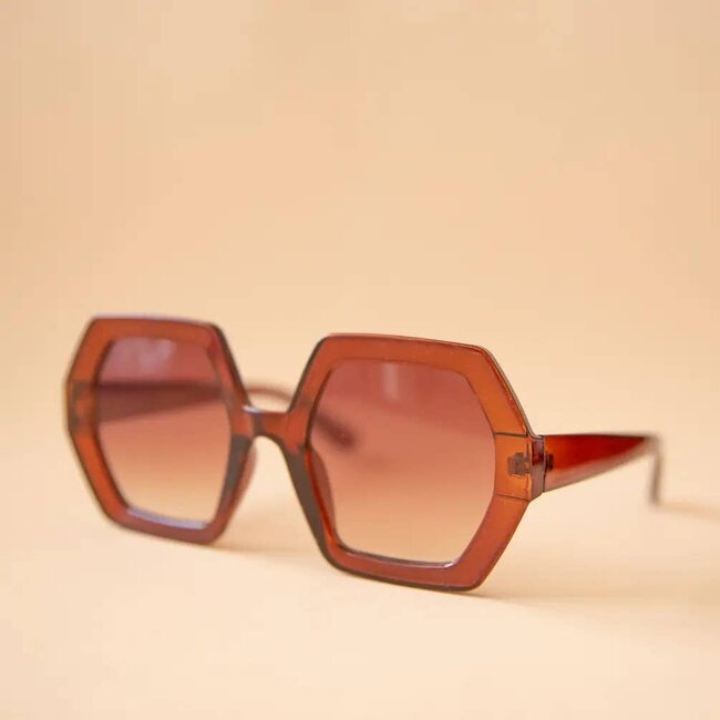 Sunshine Studios Iris Sunglasses - Cognac