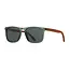 Blue Planet Eyewear Cail - Matte Green- Walnut Wood- Smoke Polarized Sunglasses