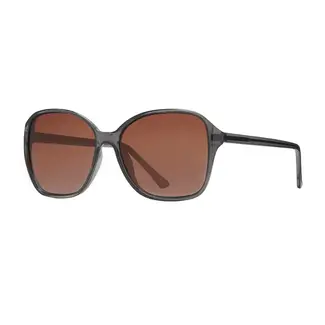 Blue Planet Eyewear Althea - Crystal Grey- Onyx- Brown Polarized Lens Sunglasses