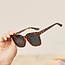 Blue Planet Eyewear Sequoia- Soft Walnut Tortoise- Smoke Polarized Sunglasses