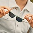 Blue Planet Eyewear Cail - Matte Green- Walnut Wood- Smoke Polarized Sunglasses
