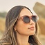 Blue Planet Eyewear Nara - Crystal Mocha- Walnut Wood Sunglasses