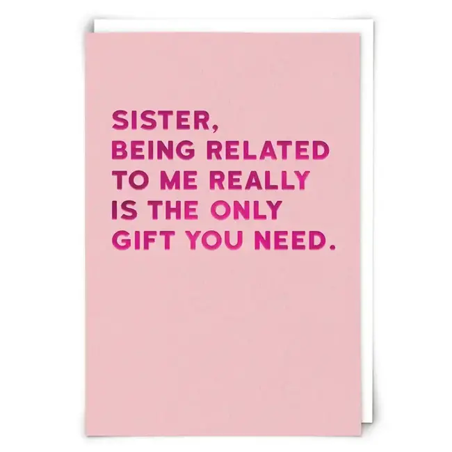 Redback Cards Sister Gift