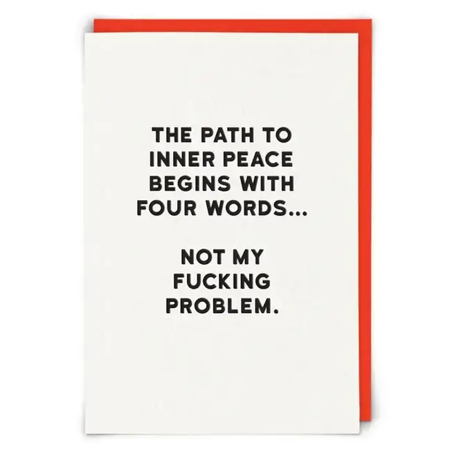 Redback Cards Inner Peace