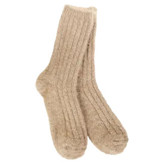 Crescent Sock Company Ragg Feather Crew- Mocca