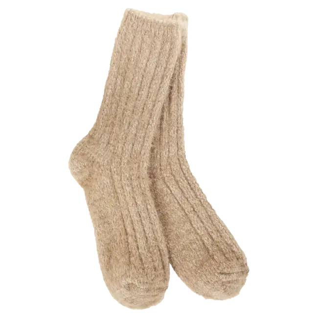 Crescent Sock Company Ragg Feather Crew- Mocca