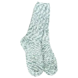 Crescent Sock Company Holiday Ragg Crew- Spruce