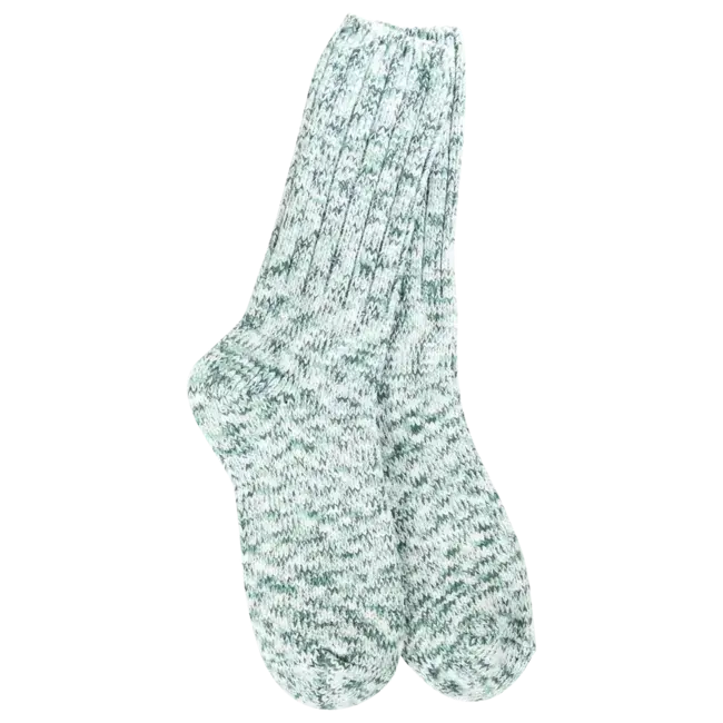 Crescent Sock Company Holiday Ragg Crew- Spruce