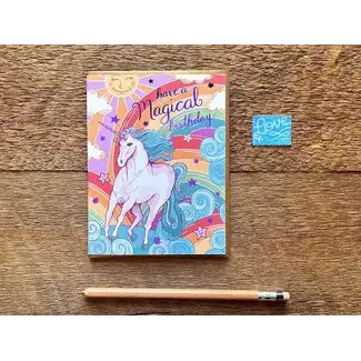 Noteworthy Paper and Press Unicorn Birthday Card