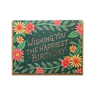Noteworthy Paper and Press Happiest Birthday Card