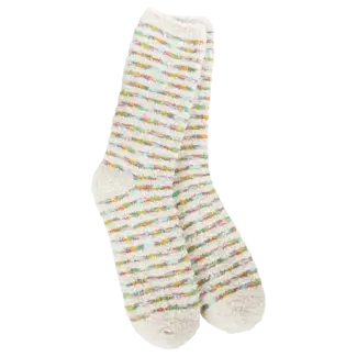Crescent Sock Company Winter Crew- Holiday Stripe