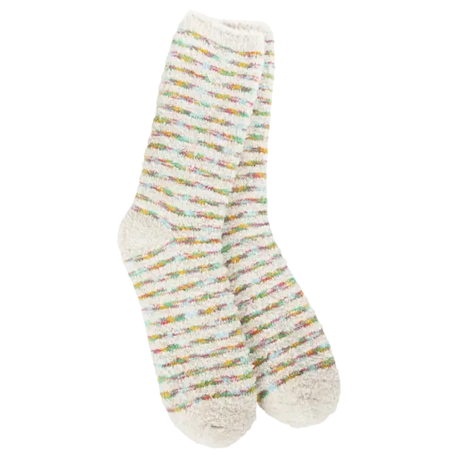 Crescent Sock Company Winter Crew- Holiday Stripe
