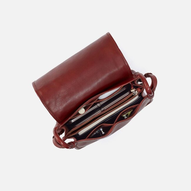 Hobo Kiva Large Crossbody- Chestnut